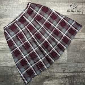 Land's End Pleated Skirt Size 16